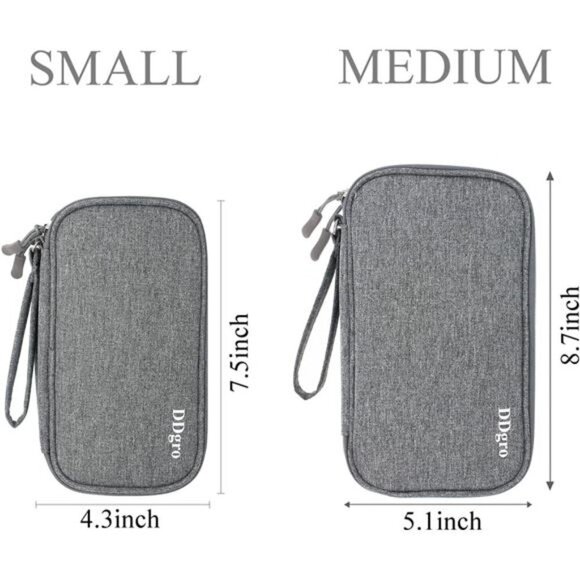 Electronic Travel Packing Organizer Pouch forKeeping Tech Accessories Cable Cord - Picture 3 of 7